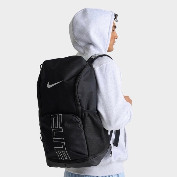 Nike Other - ✔️NWT✔️ NIKE Varsity Elite Backpack Black Metallic Silver